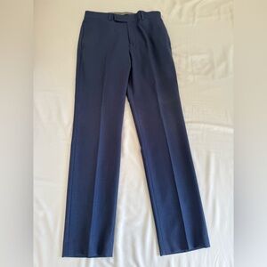 Calvin Klein Slim Fit Blue Dress Pants